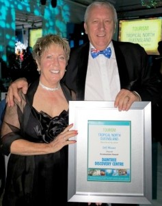 Ron and Pam Birkett at the TNQ Tourism Awards